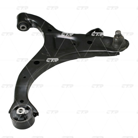 Brat, suspensie roata Front axle track control arm L transverse with a joint knuckle with extras with sleeve HYUNDAI SANTA FE II 2.0D-2.7 03.06-12.12 CTR CTRCQ0145L