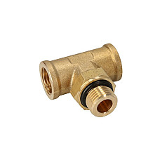 Cap de cuplare Montare TEKALAN Conector T cu trei cai M16x15 metal cantitate per impachetare: 1buc cu piulita PNEUMATICS PNTM16W/M16/M16W