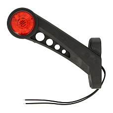 Lampa gabarit Outline marker lights L Orange/Red/White LED 12/24V WAS 603BCL W77.3