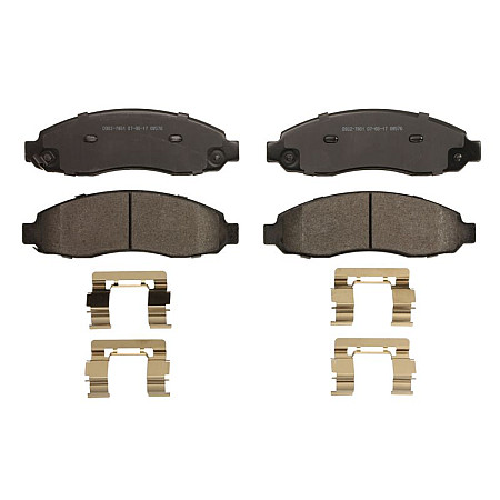 Set placute de frana Fata EN no ECE R90 certification DODGE DAKOTA 3.7/4.7 10.03- USA PMD962AT
