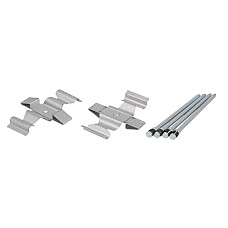 Set accesorii, placute frana Kit montare placute frana Fata MERCEDES E T-MODEL S211 E W211 SL R230 1.8-5.5 03.02-01.12 AUTOFREN SEINSA D4-2980A