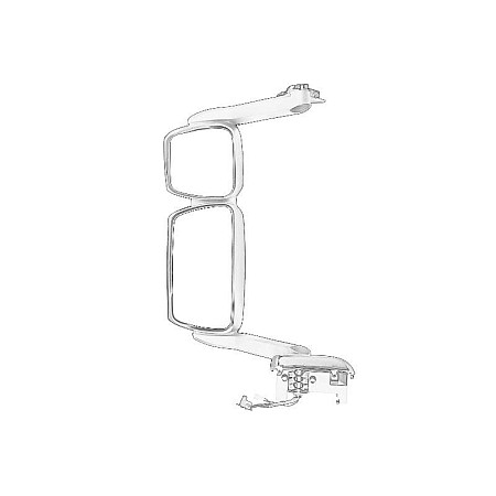Oglinda exterioara Oglinda laterala Stanga lung IVECO EUROCARGO I-III 09.00-09.15 OEM 504369979Z