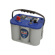 Baterie de alimentare Acumulator OPTIMA 12V 55Ah/765A AGM Orbital BLUE L+ borna standard + borna cu filet 254x175x200 B01 - flansa de montare 10.5 mm utilizare multipla OPTIMA O816253000
