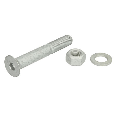 Set de reparatie, cupla remorca Trusa de reparatie a rotilor a cincea surub de montare a locasului 1 buc M16x110 conic JSK 37C JOST SK 2121-15