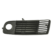 Grila ventilatie, bara protectie Acoperire bara fata Fata Stanga cu gauri pentru lampa de ceata negru AUDI A6 C5 ALLROAD C5 01.97-08.05 01.97-09.99 BLIC 6502-07-0014995P