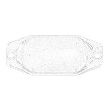 Iluminare numar de circulatie Lampa numar inmatriculare spate LAND CRUISER PRADO 3.0D 09.02-08.09 OE TOYOTA 81271-24010