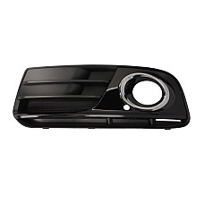 Bara piese Acoperire bara fata Fata Stanga cu gauri pentru lampa de ceata plastic crom negru potriveste AUDI Q5 1108 0517 1108 0612 BLIC 6502 07 0035923P