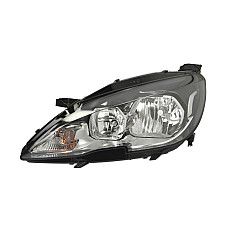Far Lampa frontala Stanga halogen H7/HB3/PY21W electric cu motor bec PEUGEOT 308 II MAGNETI MARELLI 710301287203