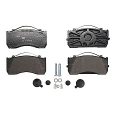 Set placute de frana Fata/Spate KNORR IVECO ZETA MAN TGL I MERCEDES ACCELO ANTOS ATEGO ATEGO 2 ATEGO 3 8040.05.200-OM936.916 01.83- KNORR K 120338K50