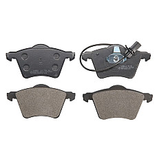 Set placute de frana Fata cu senzor de uzura integrat cu suplimente FORD GALAXY I GALAXY MK I SEAT ALHAMBRA VW SHARAN 1.8-2.8 03.95-03.10 BRECK 23418 00 703 10