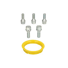 Trusa de montare a jantei de aliaj Fitting kit FZ23 74.1-65.1 B C17D30 60 cone M14x15 L30 1 kit / 1 wheel - 5 holes ITWHEELS ITW49081