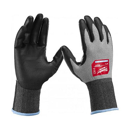 Protectia mainilor Manusi de protectie 1 pereche cum se foloseste: reutilizabileHI-DEX CUT B manusi de protectieculoare: gri marime: L antialunecare MILWAUKEE 4932480493