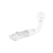 Conducta ulei, incarcare Turchocharger lubrication hose OPEL ASTRA G ASTRA H ASTRA H GTC SPEEDSTER ZAFIRA A ZAFIRA B ZAFIRA B/MINIVAN 2.0 09.00-12.10 OE OPEL 55573353