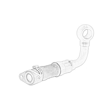 Conducta ulei, incarcare Turchocharger lubrication hose OPEL ASTRA G ASTRA H ASTRA H GTC SPEEDSTER ZAFIRA A ZAFIRA B ZAFIRA B/MINIVAN 2.0 09.00-12.10 OE OPEL 55573353