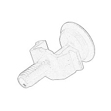 Suport radiator Radiator mounting top L/R  MERCEDES C W204 E T-MODEL S211 E T-MODEL S212 E W211 E W212 1.6-5.5 03.02-12.16 OE MERCEDES 000 991 25 95