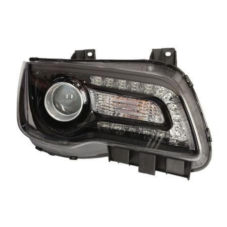 Far Lampa frontala Dreapta HIR2 LED PY24W manual Statele Unite ale Americii fara ECE se potriveste CHRYSLER 300C 0115 1217 TYC 20 9299 A0 1