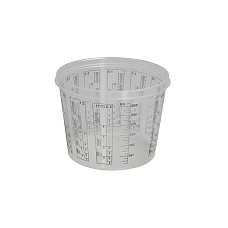 Amestecarea si depozitarea vopselelor Mug kit for mixing paints 25pcs 600/750ml proportions: 2:1 3:1 4:1 5:1 6:1 7:1 NTS 3460712