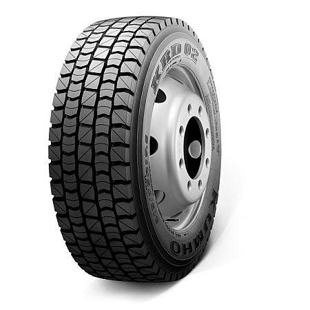 Anvelopa LKW 1647813 KRD02 KUMHO Truck tyre Regional Drive 3PMSF 132/130M labels: fuel efficiency class - E wet grip class - B rolling noise and resistance measuring class - 76 dB B snow grip - Yes ic KUMHO 235/75R17.5 CKU KRD02