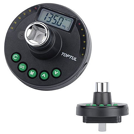 "Unelte pt cuplu Adaptor tubulara 1/2 "" raza: 10-200 Nm adaptor patrat" TOPTUL DTA-200A4