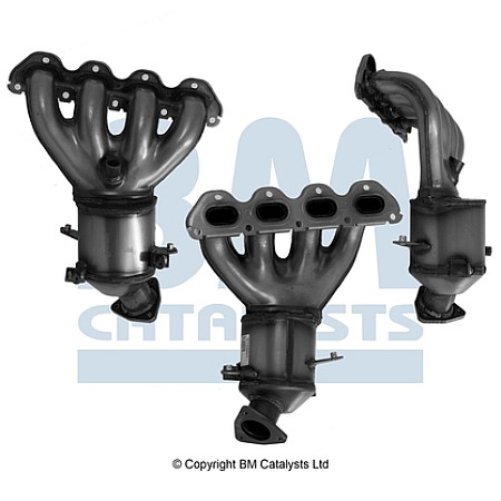 Catalizator EURO 6 CHEVROLET AVEO CRUZE ORLANDO TRAX OPEL ASTRA H ASTRA J ASTRA J GTC INSIGNIA A MOKKA / MOKKA X ZAFIRA B ZAFIRA C 1.6/1.8 07.05- BM CATALYSTS BM91686H