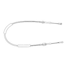 Cablu,transmisie manuala tija schimbare linie stanga 1.6 1.9 JTD BRAVO 07 - FIAT DELTA 08 - LANCIA dreapta STILO 1.9 JTD 16V OE FIAT 55225099