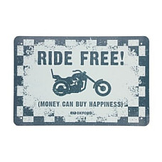 Placuta garaj, size: 200; 300mm, sign/digit: Ride Free, material: metal OXFORD OX382