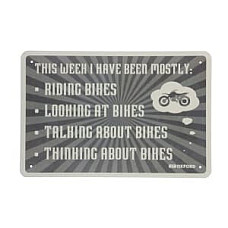 Placuta garaj, size: 200; 300mm, sign/digit: This Week, material: metal OXFORD OX385