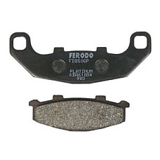 Placute de frana inferior/spate, utilizare: route, material: platinum-P, 106x39x8,3mm FERODO FDB508P