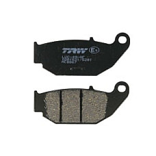 Placute frana fata/spate, utilizare: offroad/route/scooters, material: organic, 40x88x10mm HONDA MSX 125 2013-2014 TRW MCB867