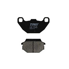 Placute frana fata/spate, utilizare: offroad/route/scooters, material: organic, 43x84,8x8,6mm KAWASAKI KFX; KYMCO AGILITY, LIKE, MX, MXU, PEOPLE, VITALITY 50-500 2000-2019 TRW MCB712