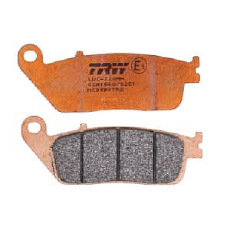 Placute frana fata, utilizare: racing/route, material: sinter-TRQ, 38,9x102,1x8,1mm BMW C; CAGIVA 900, GRAN CANYON, NAVIGATOR; HONDA CB, CB-1, CBF, CBR, CBX, FMX, FORZA 125-1670 1987-2022 TRW MCB598TRQ