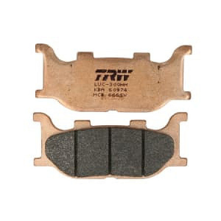 Placute frana fata, utilizare: route, material: sinter-SV, 40,7x94x10mm ITALJET JUPITER; LINHAI MAIN STREET, MONARCH; YAMAHA FZ6, MT-03, TDR, TZR, XJ, XJ6, XP, XV, XVS 125-1300 1993-2016 TRW MCB666SV