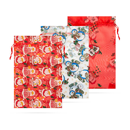 Plas cadou Organza - 4 tipuri - 20 x 30 cm