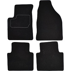 Covoras podea textil Floor mats Velours 4 pcs front/rear set colour neagra HYUNDAI MATRIX 06.01-08.10 Van MAMMOOTH MMT A041 HYU135 PRM 01