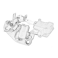 Incuietoare haion Incuietoare capota fund zavor SKODA FABIA I OE SKODA 6Y0 827 511G