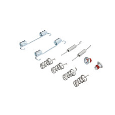 Set accesorii, saboti frana parcare Set de montaj pantofi de frana ATE MERCEDES C C204 C CL203 C T-MODEL S203 C T-MODEL S204 C W203 C W204 CITAN MIXTO DOUBLE CABIN CITAN MPV 1.2-Electric 05.00- QUICK BRAKE QB105-0874