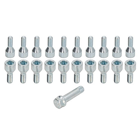 Trusa de montare a jantei de aliaj Fitting kit BOLT-KIT B STAR M12X15X26 + STAR TOOL K19 1 kit / 4 wheels - B/N qty 20 MAK MAK 8000000930