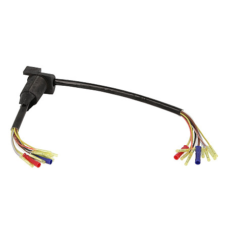 Set de reparat cabluri, capota portbagaj Fir de cablu pentru capacul portbagajului 450mm numar pini: 9 cu capac BMW 5 E60 2.0-5.0 12.01-03.10 SENCOM SEN2016065