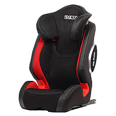 Scaun copil Car seat F1000K PREMIUM ECE R44/04 15-36 kg. Black/Red plastic / polyester ISOFIX SPARCO SPRO 1000KIG23RD