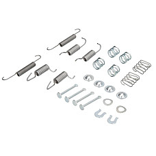 Set accesorii, saboti frana parcare Set de montaj pantofi de frana UKENDT CITROEN C4 AIRCROSS C-CROSSER C-CROSSER ENTERPRISE JEEP COMPASS PATRIOT MAZDA PREMACY MITSUBISHI ASX GRANDIS LANCER VIII 1.5-3.6 07.99- QUICK BRAKE QB105-0010
