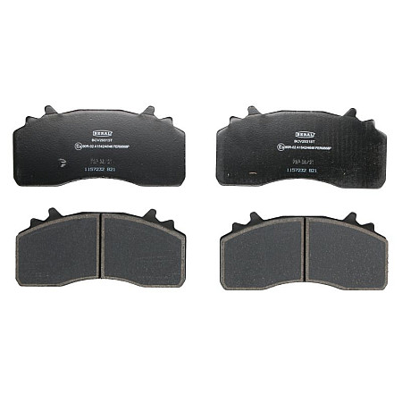 Set placute frana,frana disc Brake pads set front/rear Wabco MAXX22L  MERCEDES ACTROS MP4 / MP5 AROCS ECONIC 2 471.943-OM936.971 05.13- BERAL BCV29315T