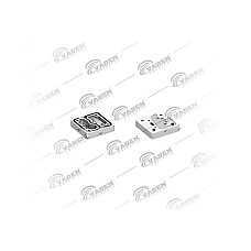 Taler supapa, compresor aer Placa intermediara a capului compresorului MERCEDES CAPACITY CAPACITY/Citaro G Citaro GN3 Citaro LU/Citaro G Citaro LU/Citaro N Citaro MUE/CONECTO 12M/CONECTO 18M/MultiClass S 415 N VADEN 11 30 32