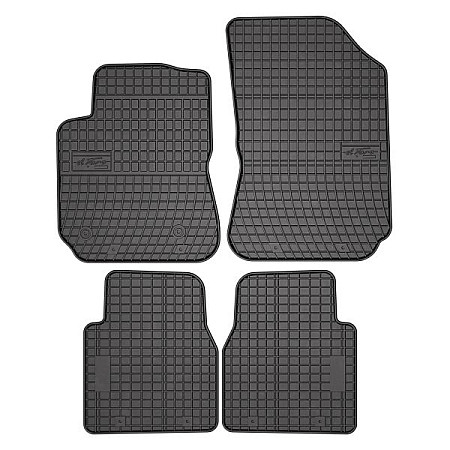 Set covorase cauciuc Floor mats Rubber 4 pcs BASIC front/rear set colour neagra CITROEN C4 CACTUS 09.14- Liftback FROGUM MMT A040 542643