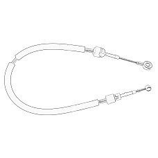 Cablu,transmisie manuala Gearshift level cable 1200mm ABARTH PUNTO ALFA ROMEO MITO FIAT GRANDE PUNTO PUNTO EVO 1.2-1.6D 07.08- OE FIAT 55231155