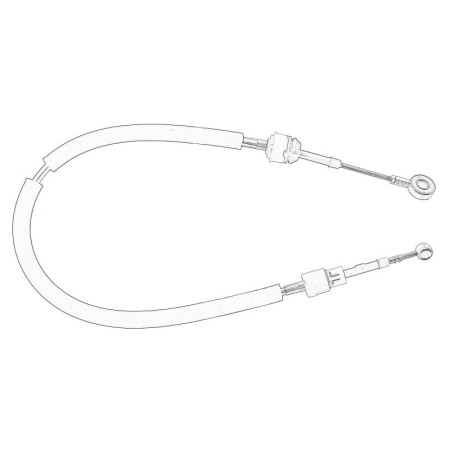 Cablu,transmisie manuala Gearshift level cable 1200mm ABARTH PUNTO ALFA ROMEO MITO FIAT GRANDE PUNTO PUNTO EVO 1.2-1.6D 07.08- OE FIAT 55231155