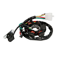 Stator de alternator Stojan Alternatora 2T Honda Dio Af27/Peugeot/Kymco Zx/Sym Bez Kola Magnesowego INPARTS IP000061