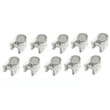 Colier furtun Metal clamp worm gear 10pcs width 9 mm max diam 8mm diameter 8 mm material: soft steel steel type: W1 normal Mini-Clip MIKALOR OSM 03010528 10SZT