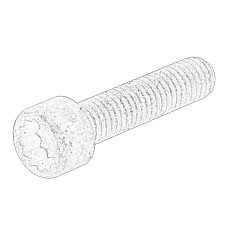 Surub Fan assembly element screw/bolt  VW CRAFTER CRAFTER 30-35 CRAFTER 30-50 2.0D 05.11- OE VW N 107 493 01