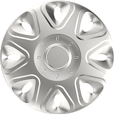 Capace roti auto Power 4buc - Argintiu - 14''