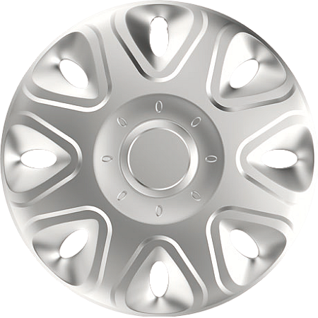 Capace roti auto Power 4buc - Argintiu - 15''